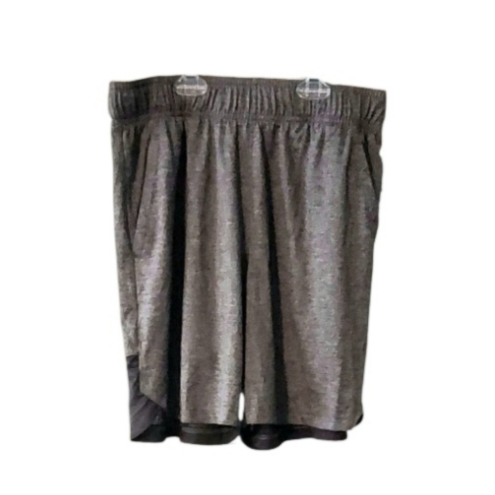 Xersion Black Heather Training Shorts  8" Inseam ~sz S